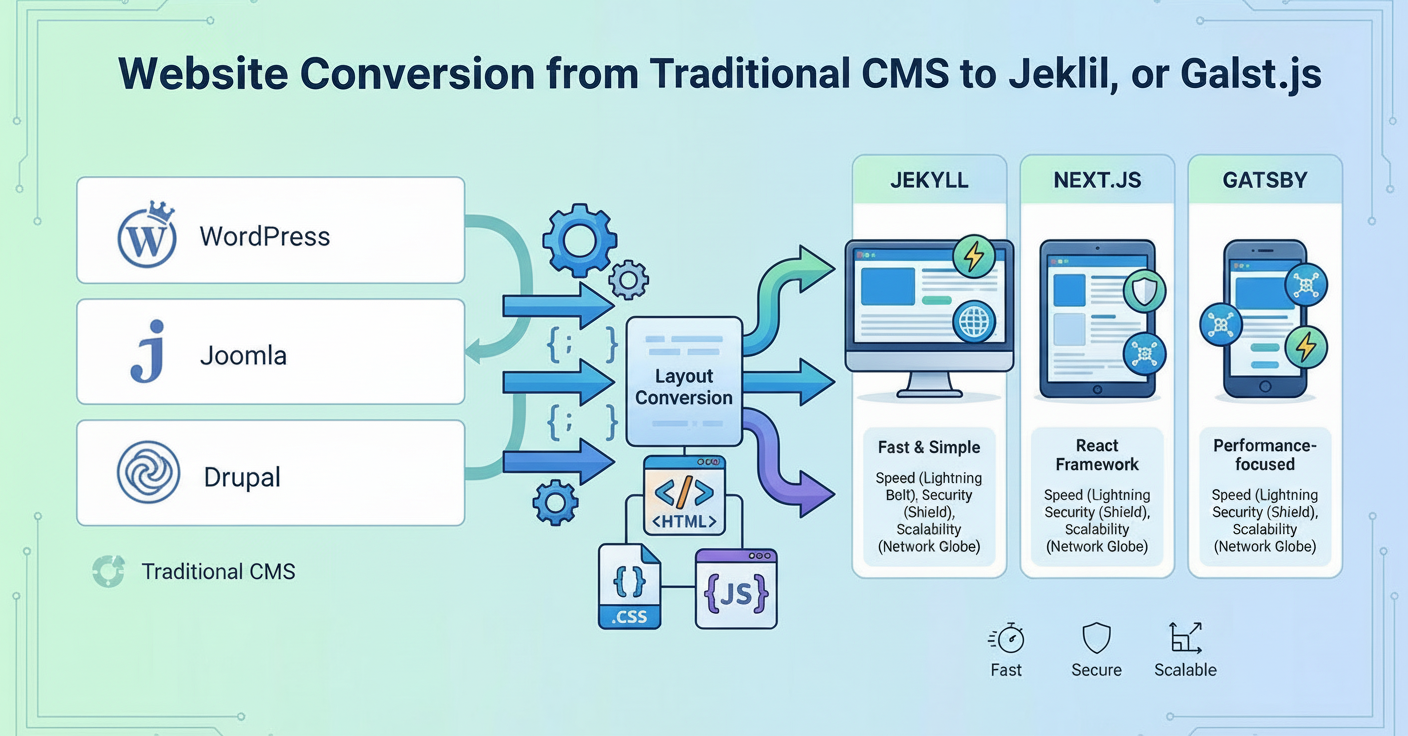 Website convertation